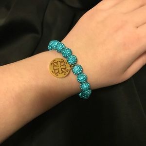 Light Blue Rustic Cuff